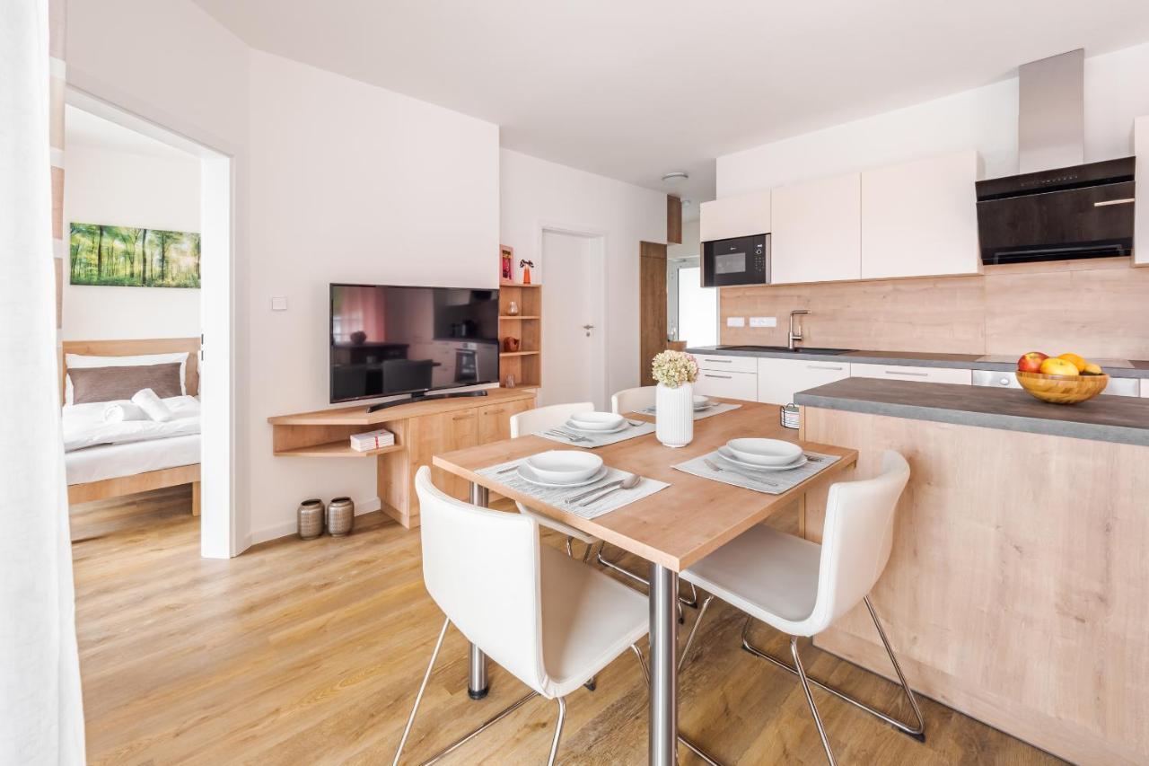 Deluxe Apartment Lipno - Lake Side Village, Frymburk Nad Vltavou מראה חיצוני תמונה