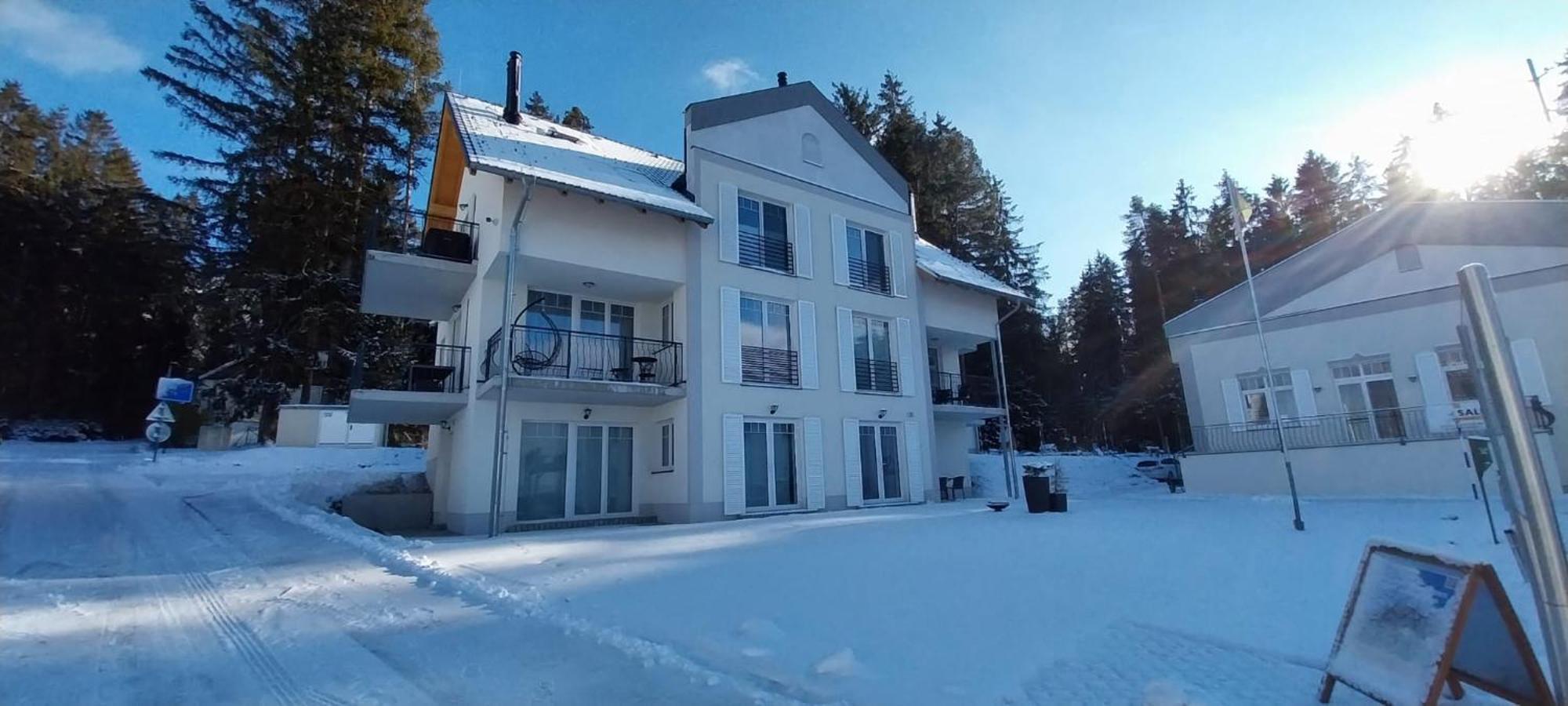Deluxe Apartment Lipno - Lake Side Village, Frymburk Nad Vltavou מראה חיצוני תמונה